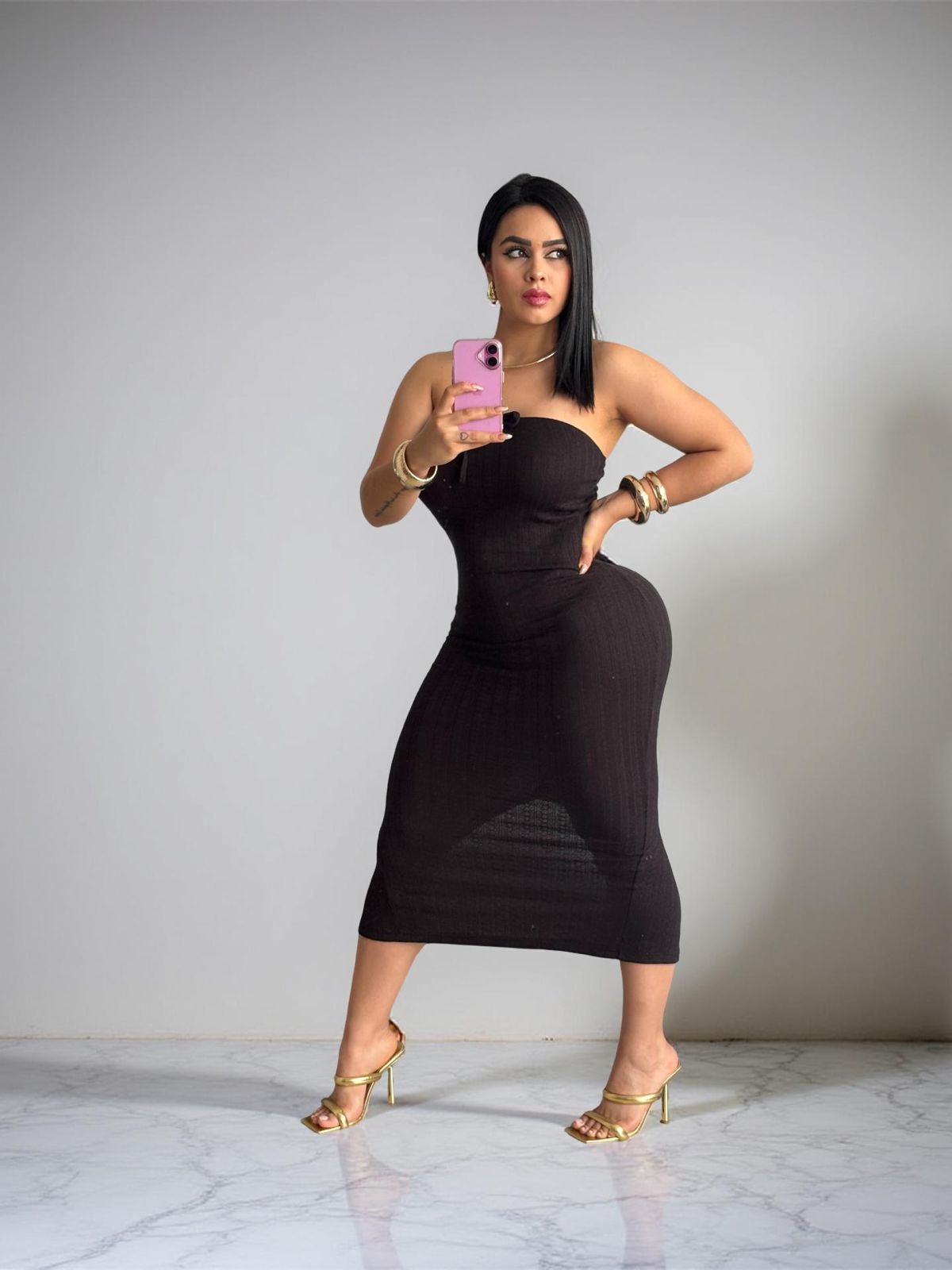 Vestido Tubo Straple