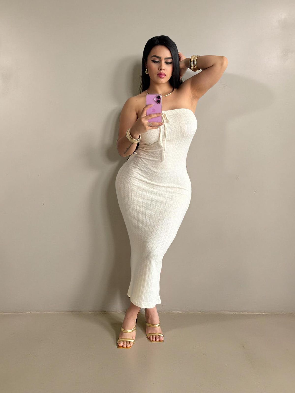 Vestido Tubo Straple