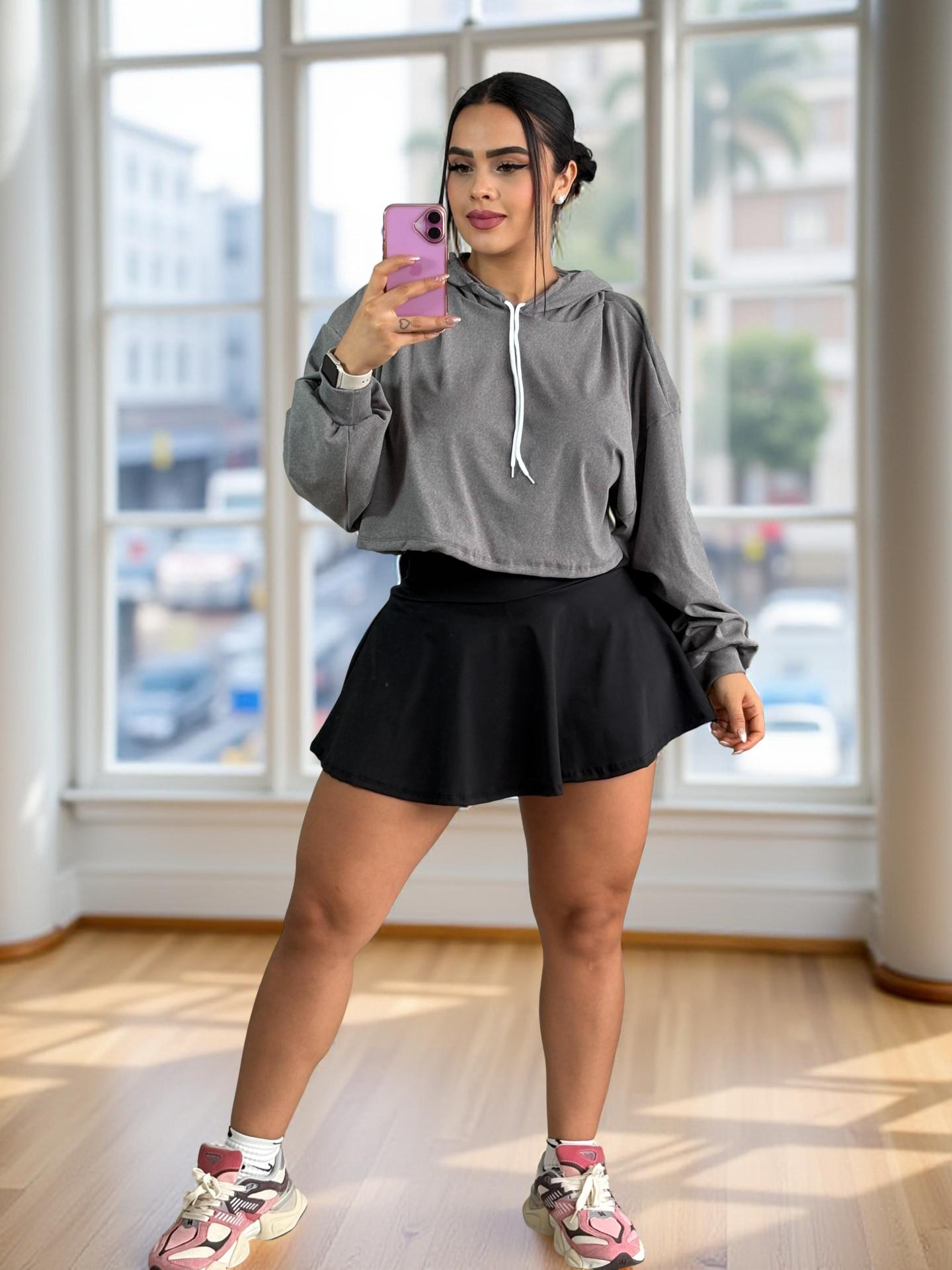 Sudadera top oversized