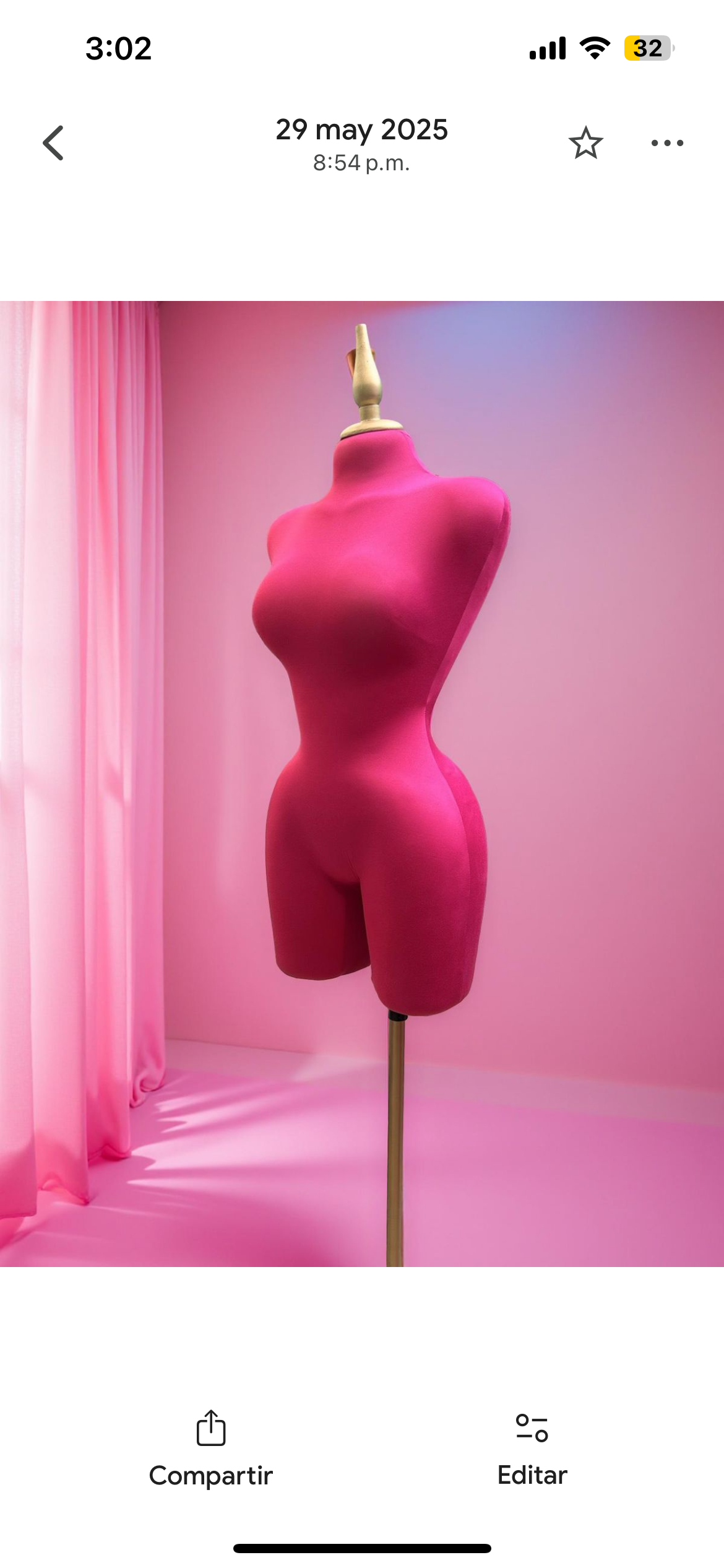 Z Maniquie de tela