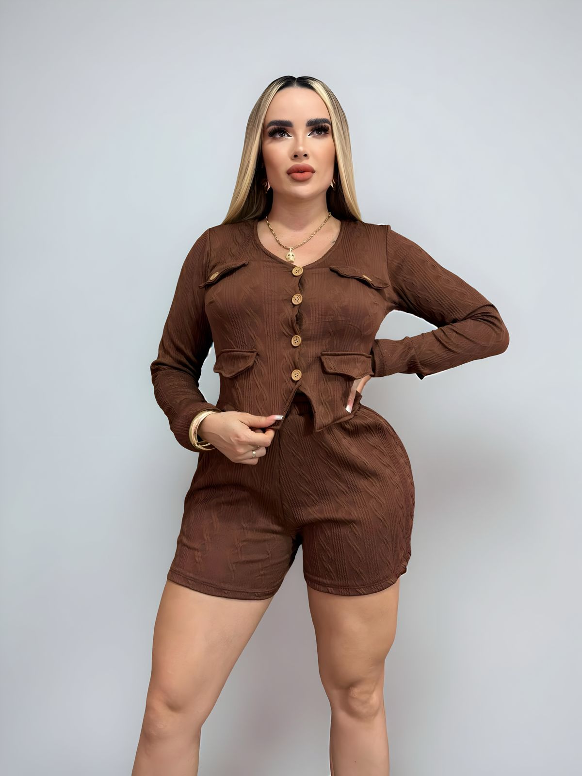 Conjunto Botón M/L