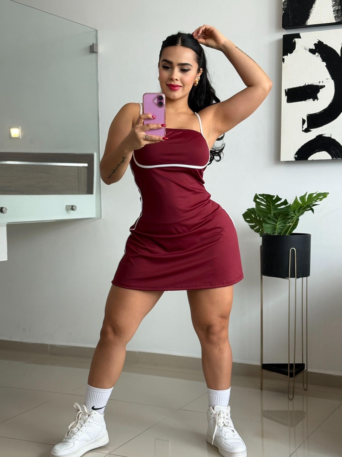 Vestido deportivo sin short