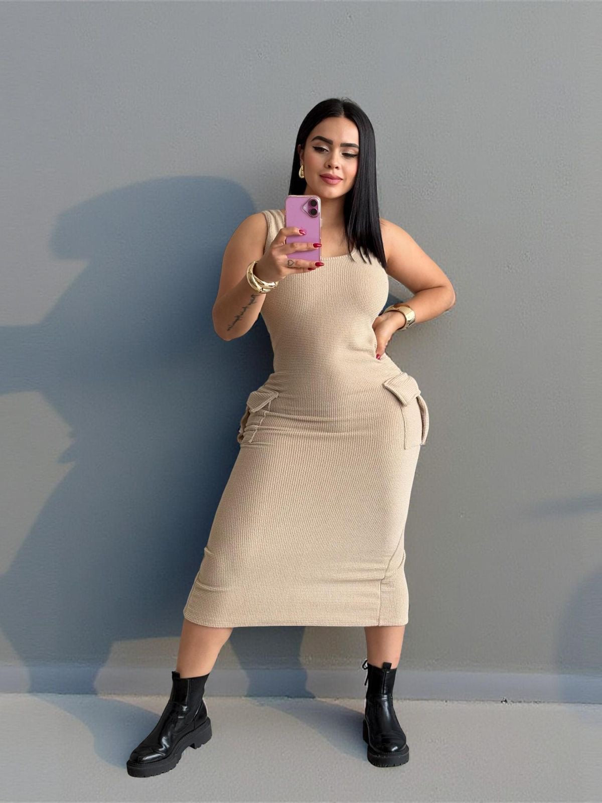 Vestido Cargo RSQ