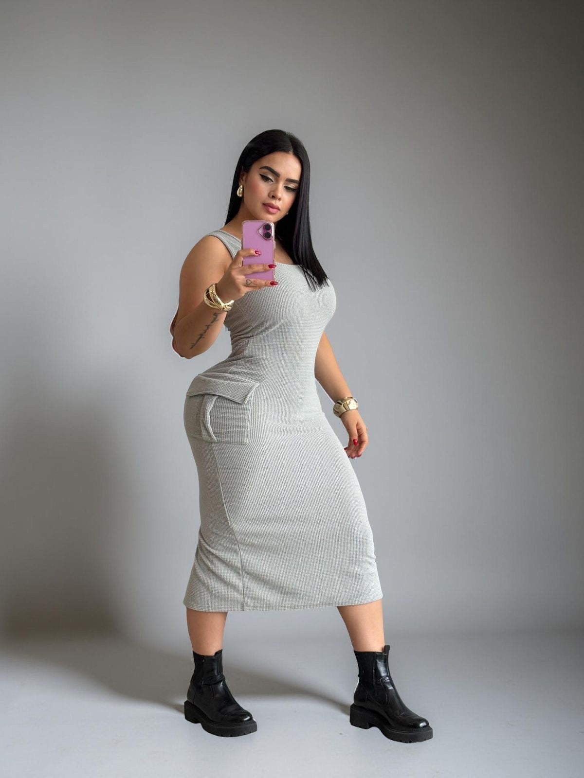 Vestido Cargo RSQ