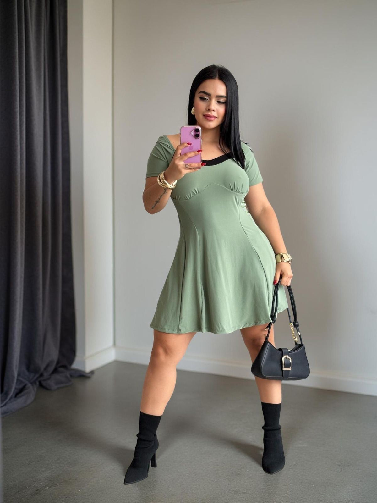 Vestido Corte A