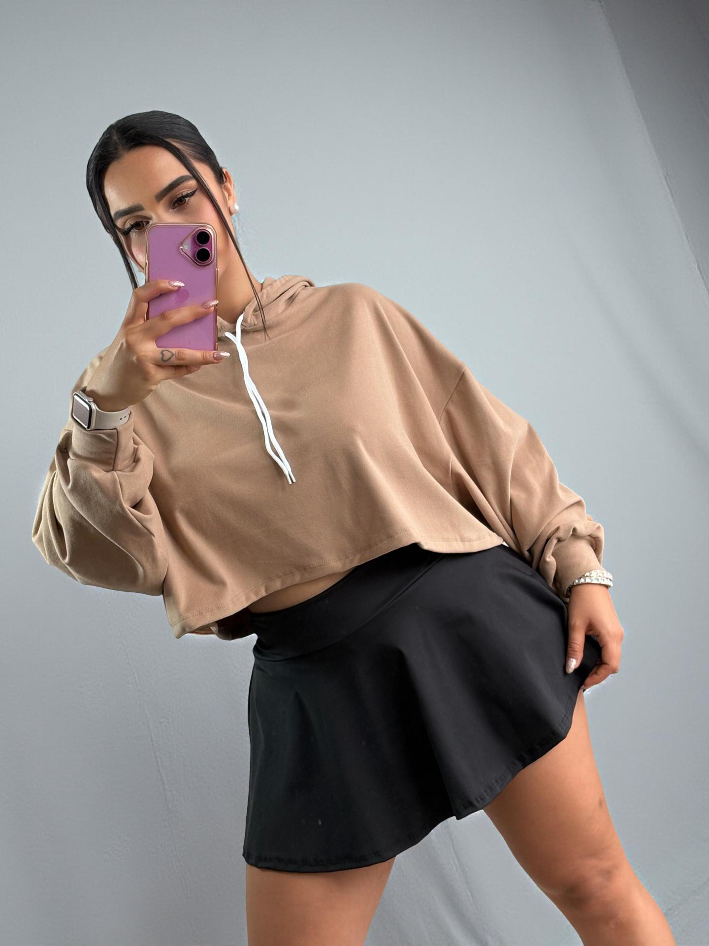 Sudadera top oversized