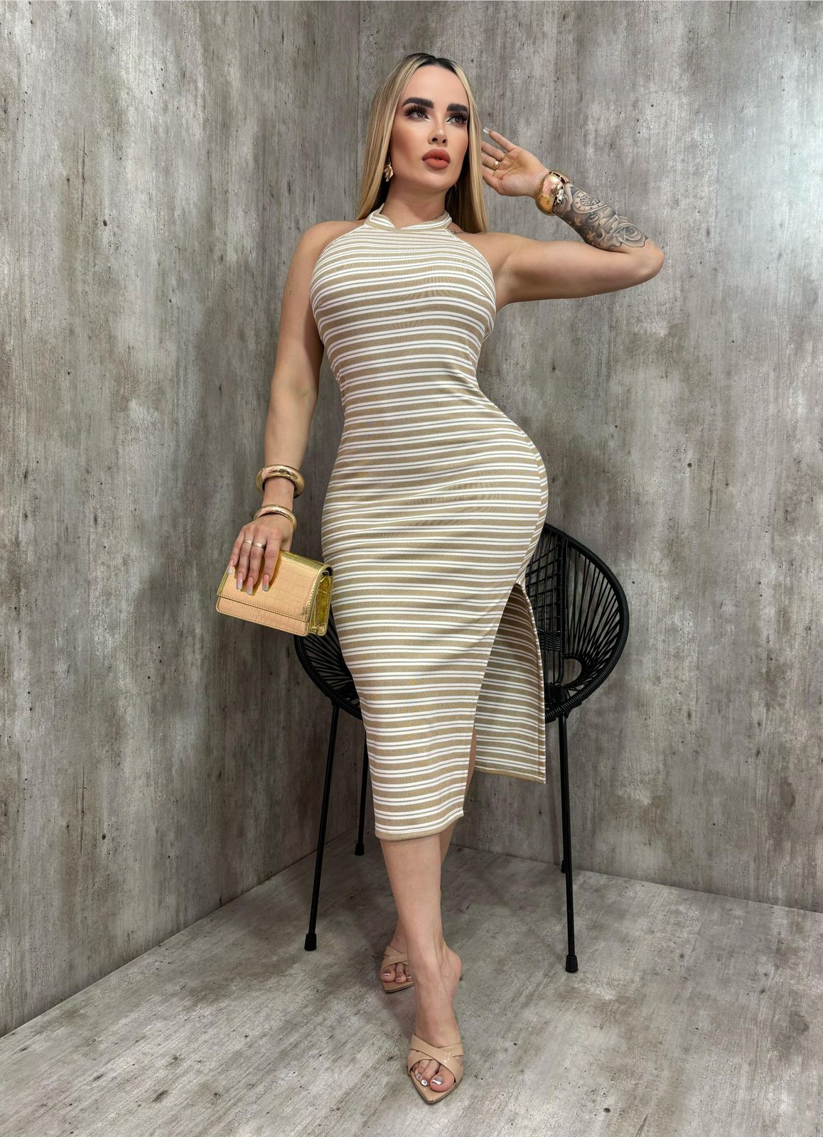 Vestido Cuello