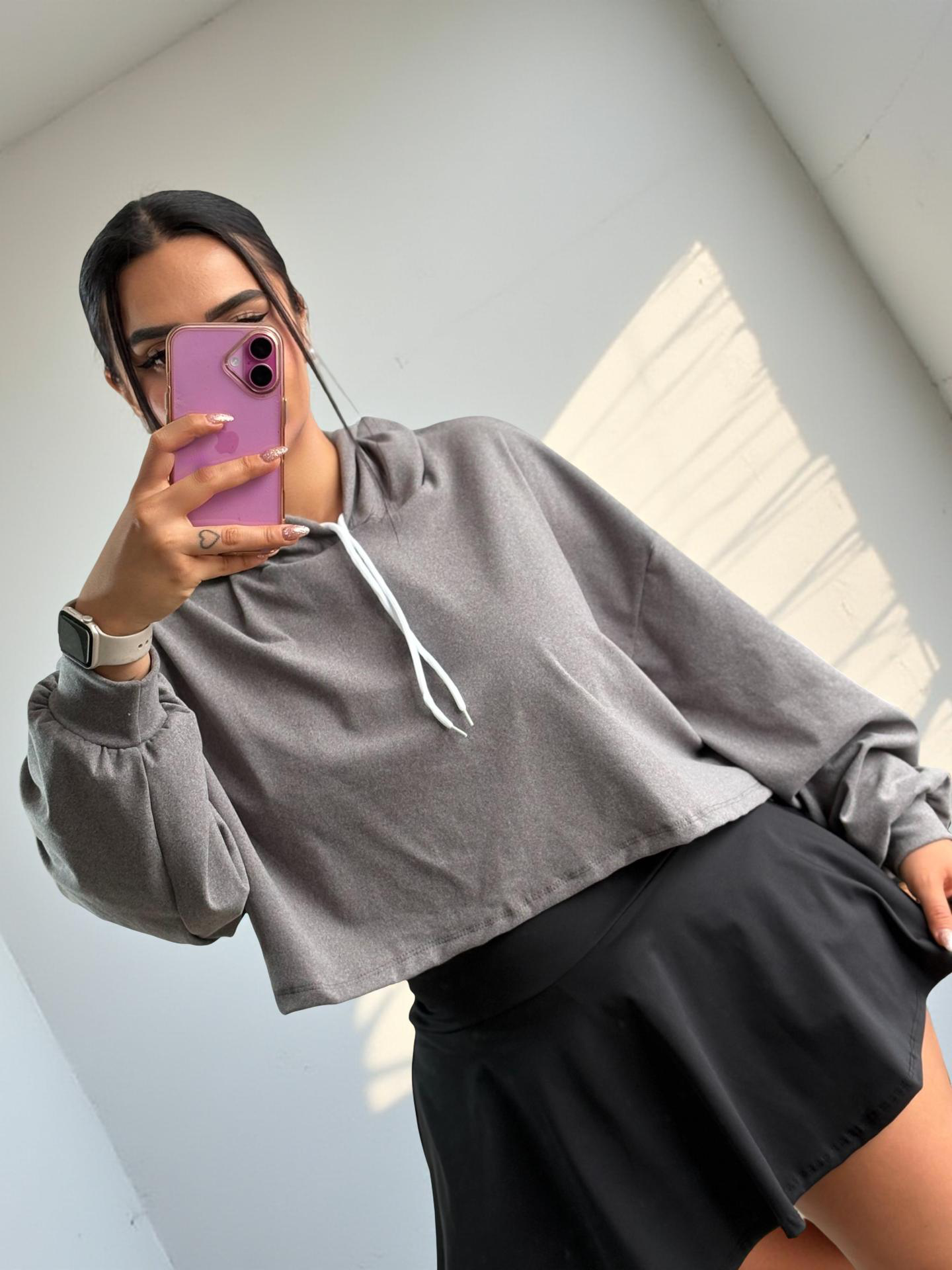 Sudadera top oversized