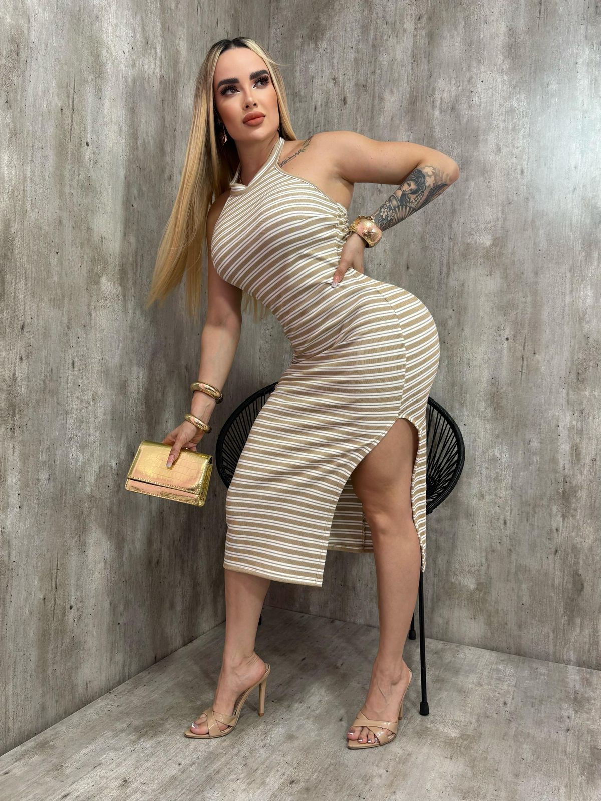 Vestido Cuello