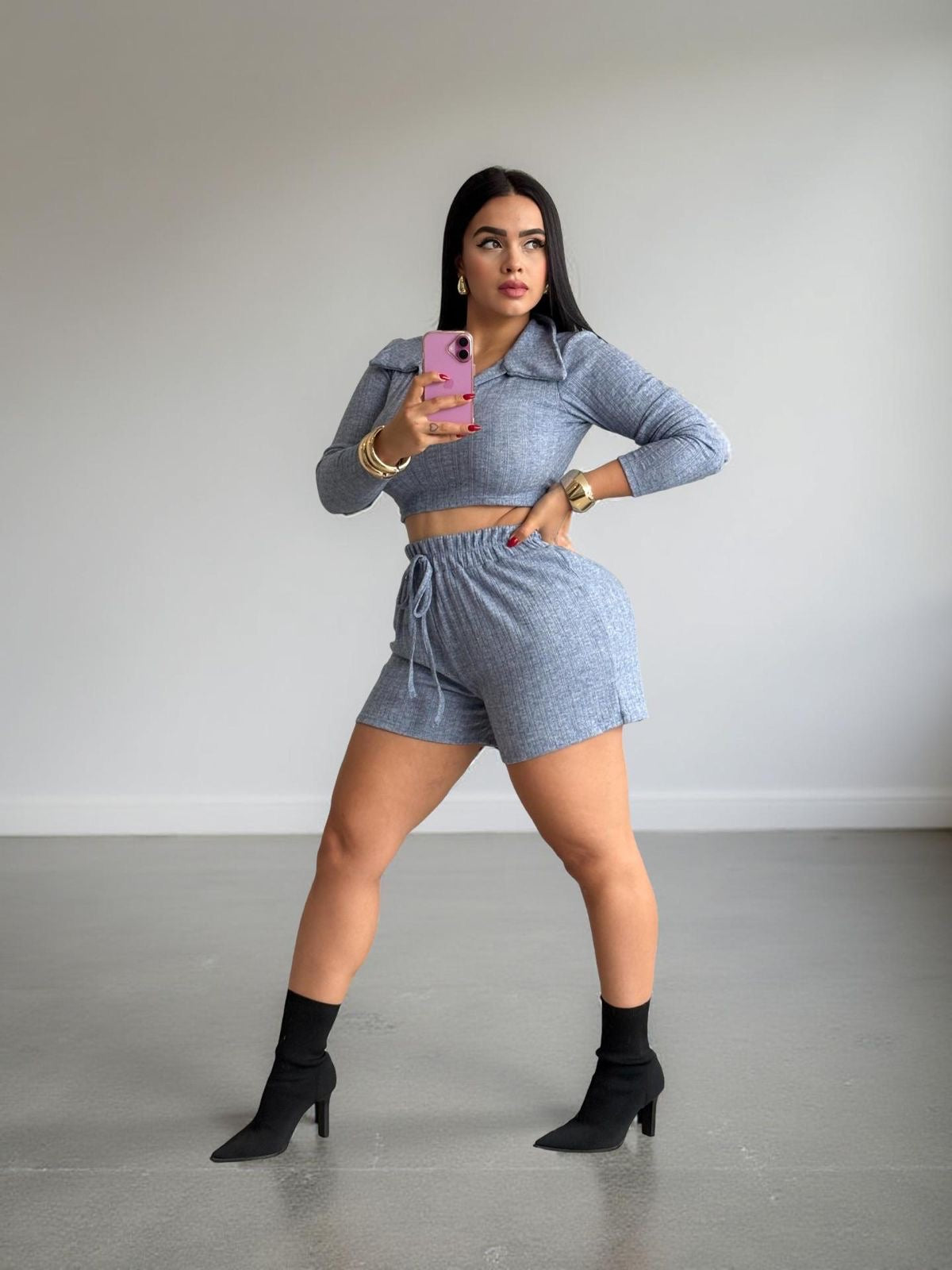 Conjunto Short M/L