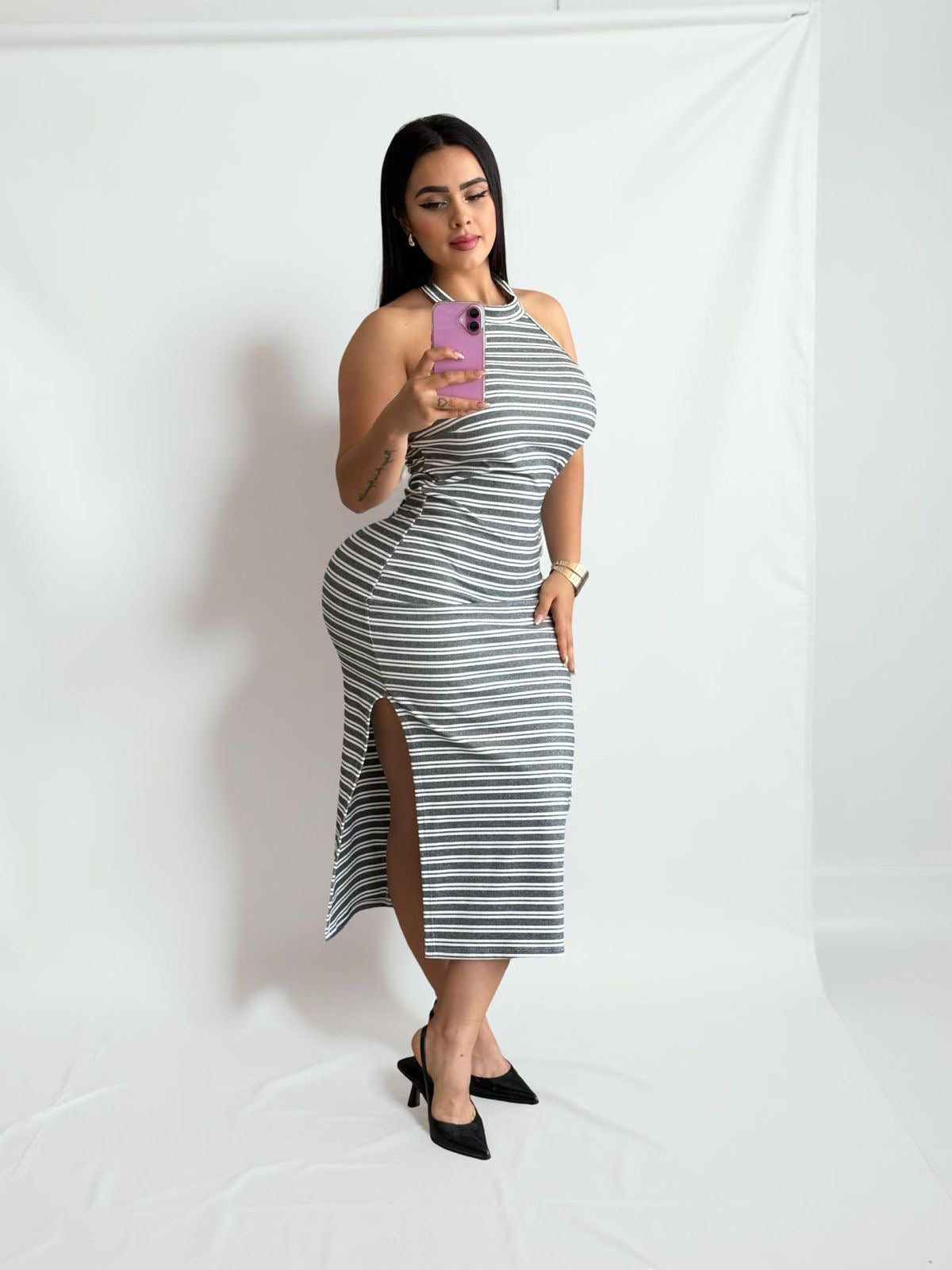 Vestido Cuello Halter