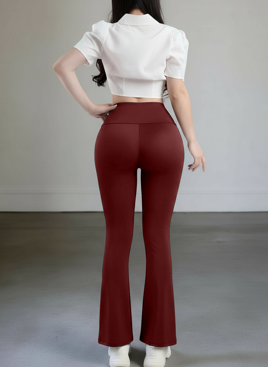Leggins tipo-inspo sol acampanado