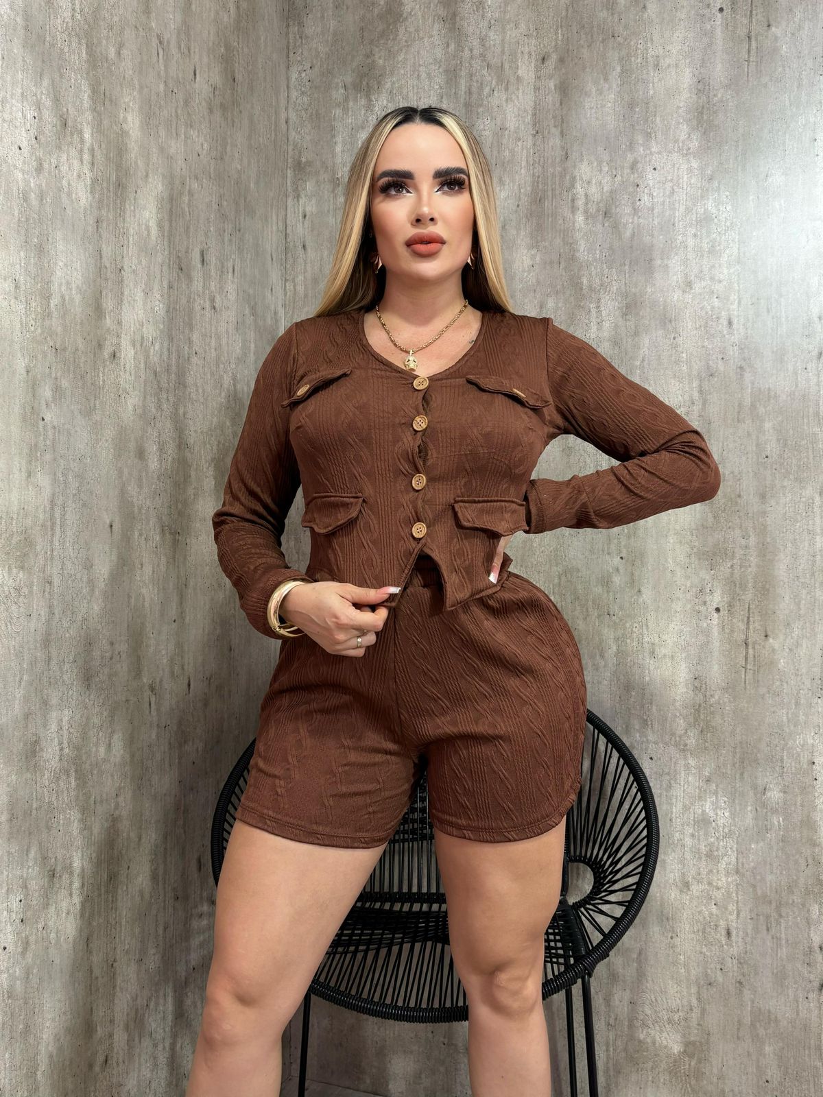 Conjunto Botón M/L