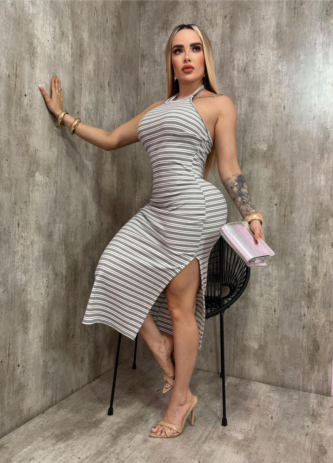 Vestido Cuello