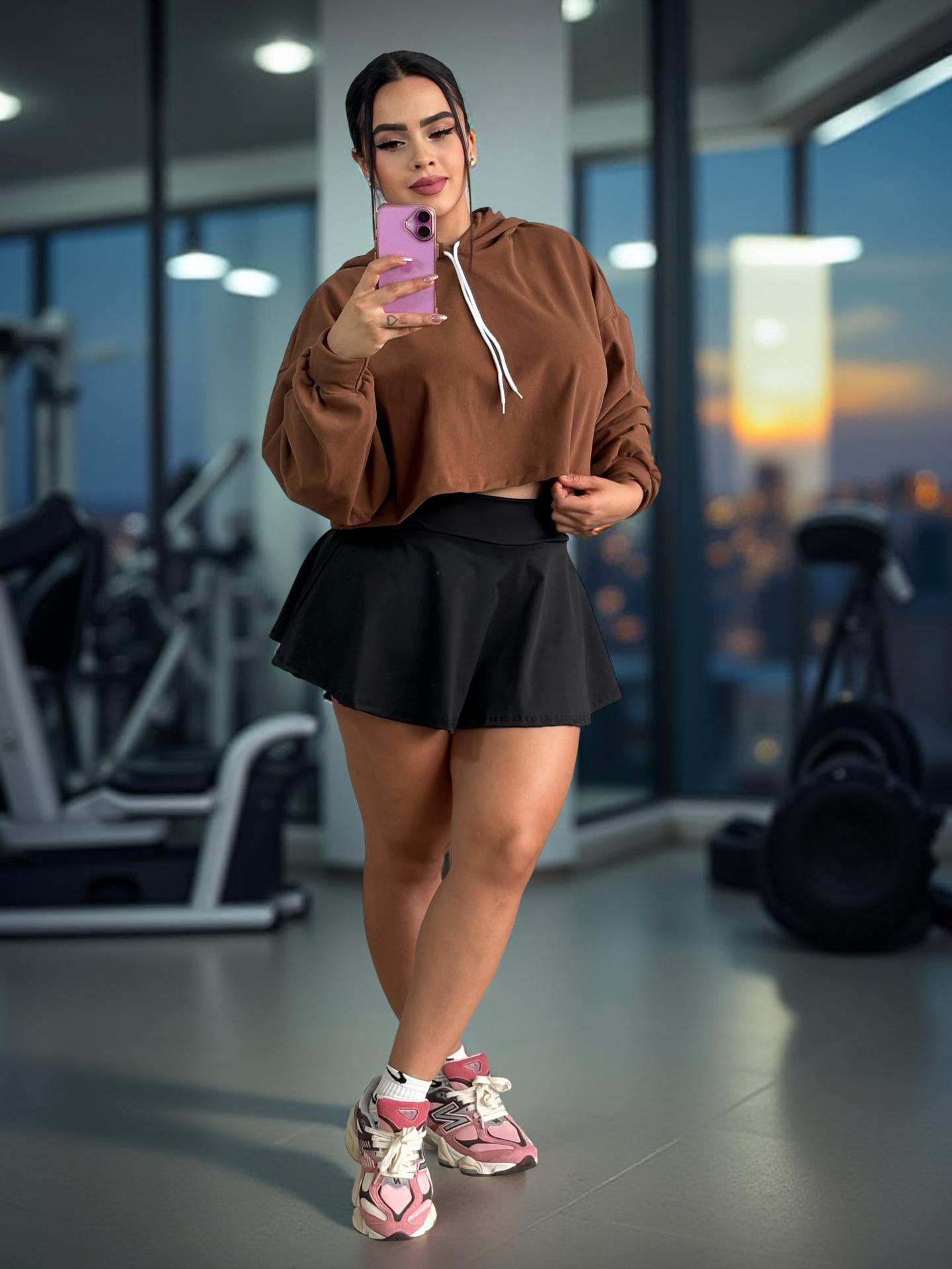 Sudadera top oversized
