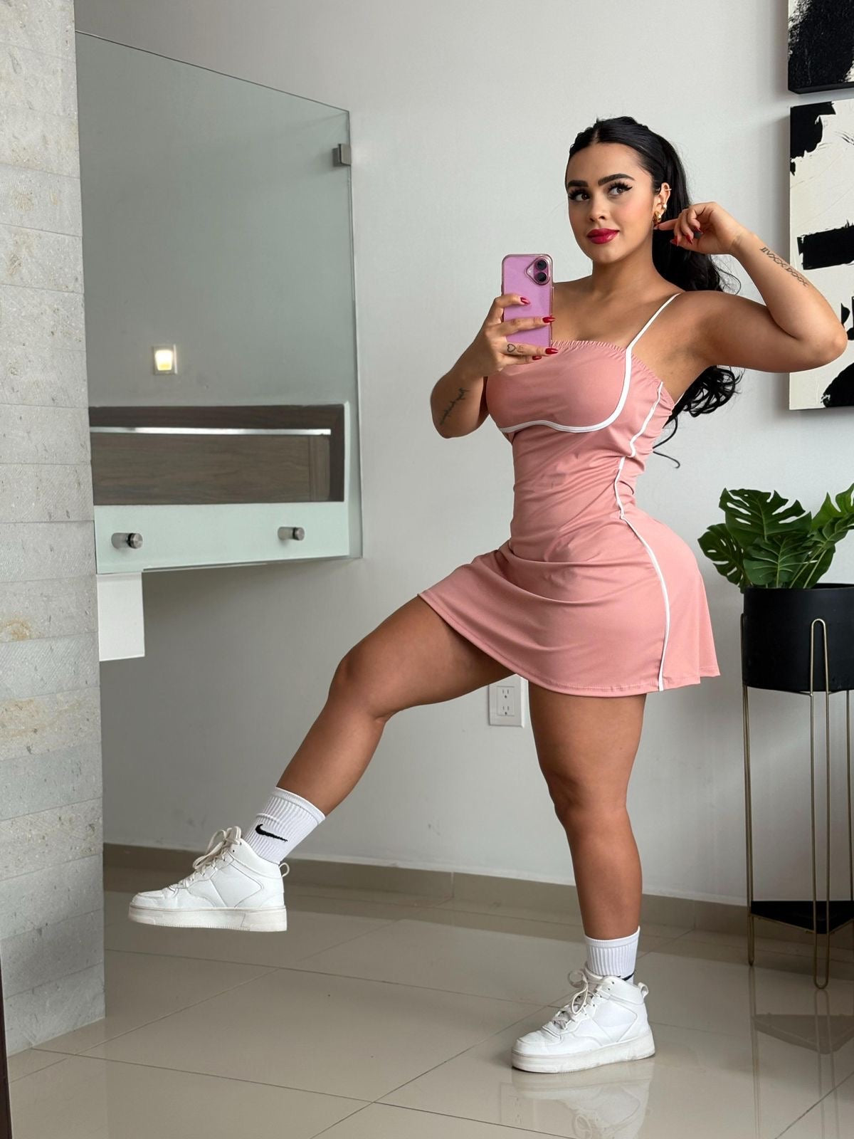 Vestido deportivo sin short