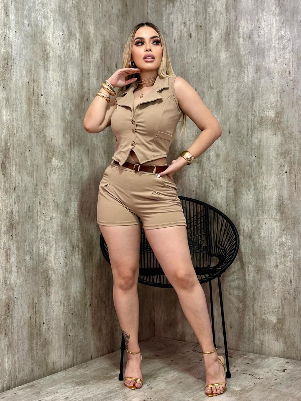 Conjunto Fajo Short