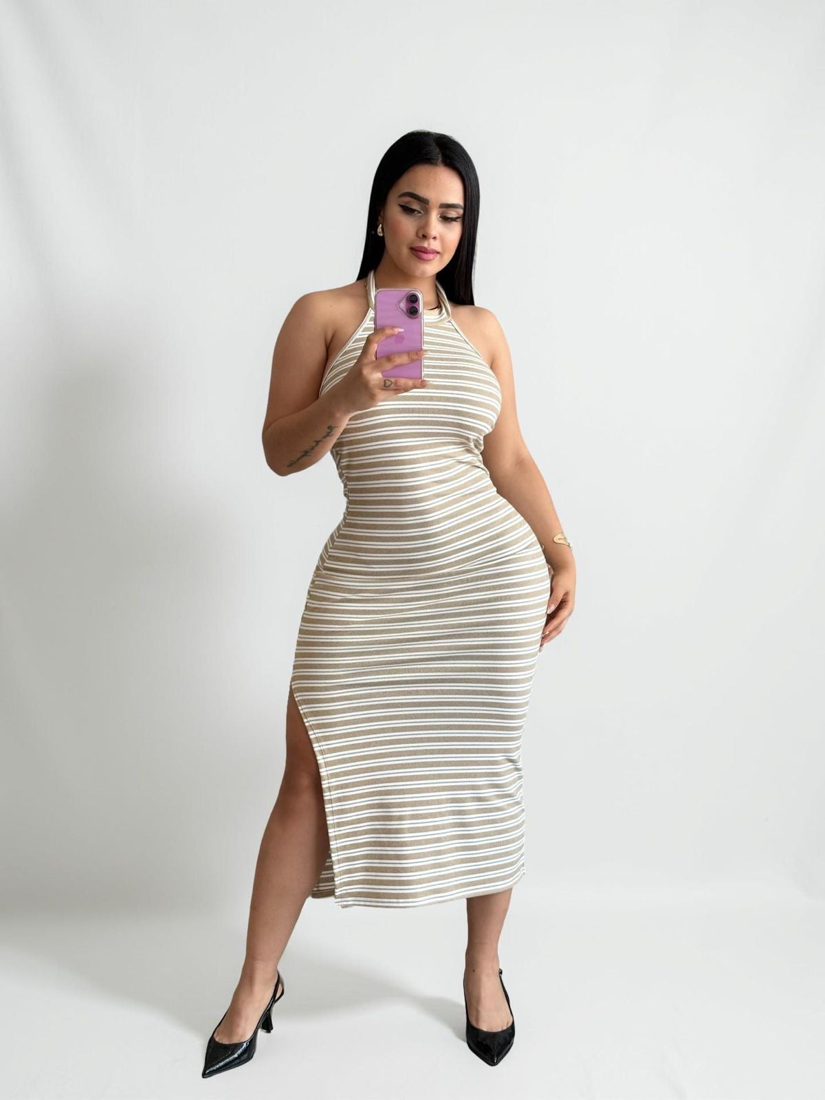 Vestido Cuello Halter