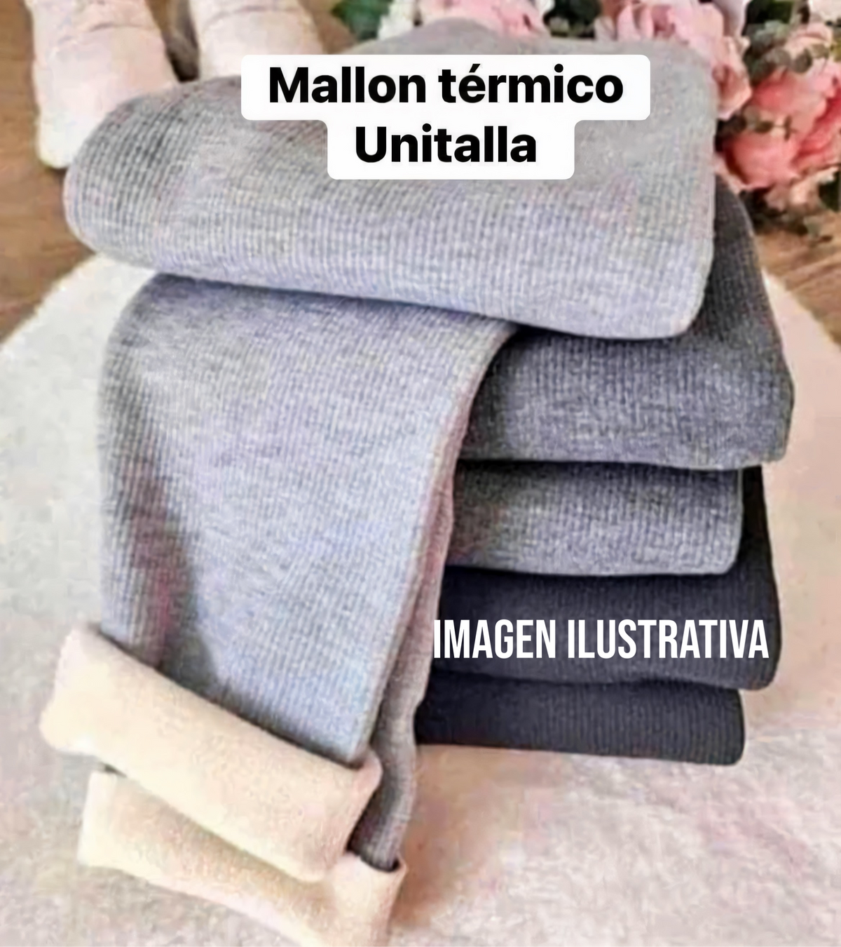 Mallon afelpado térmico.