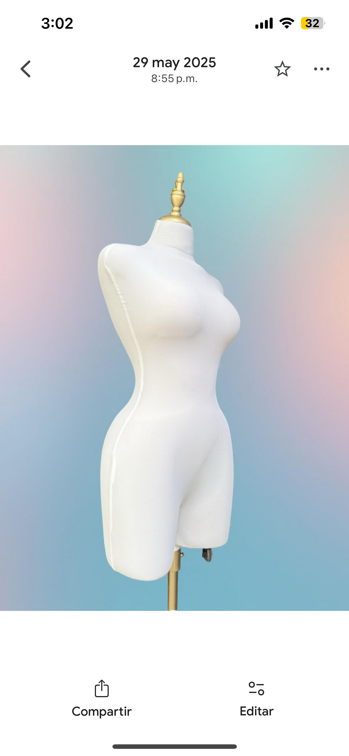 Z Maniquie de tela