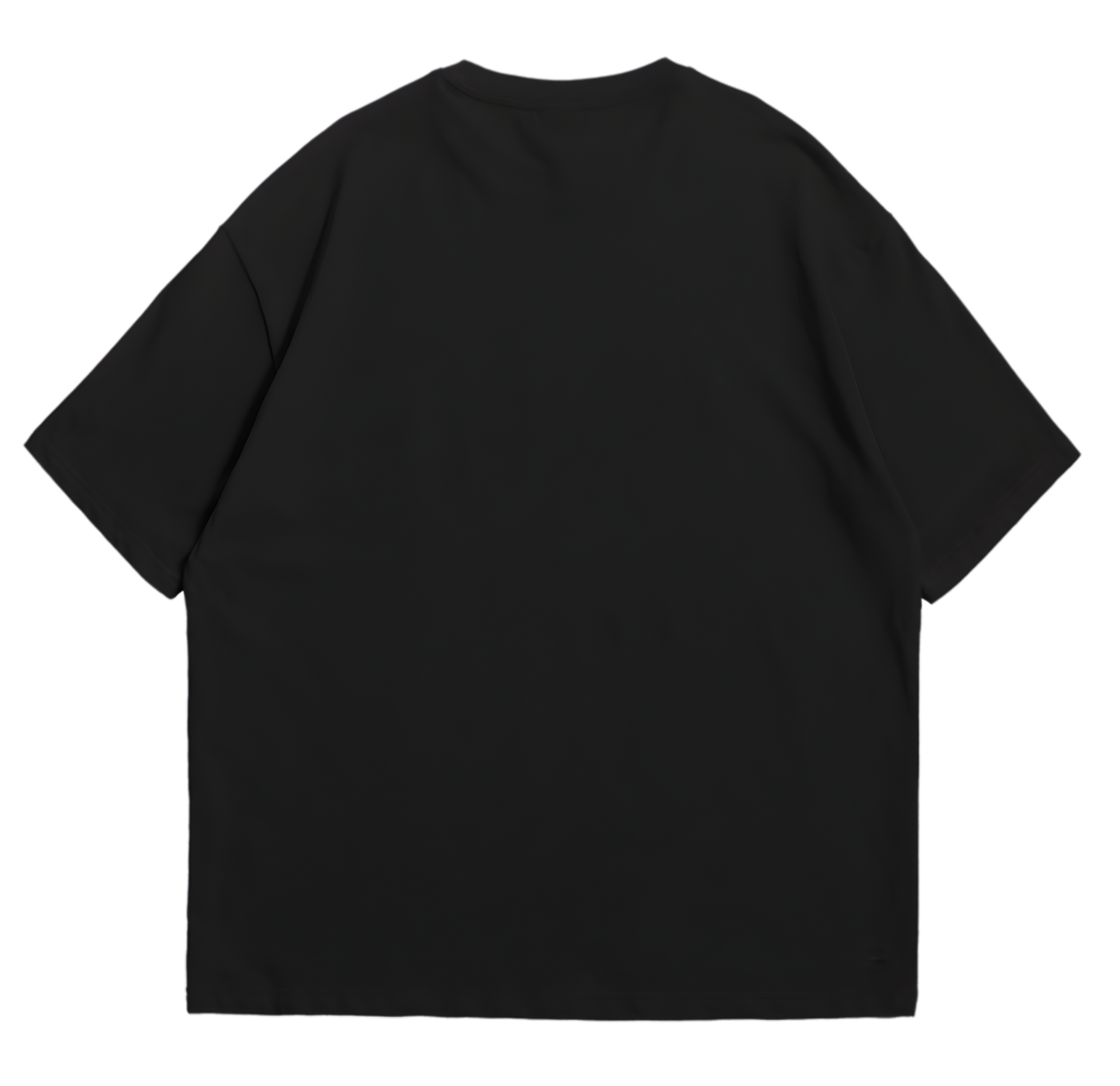 10 playeras oversized negras
