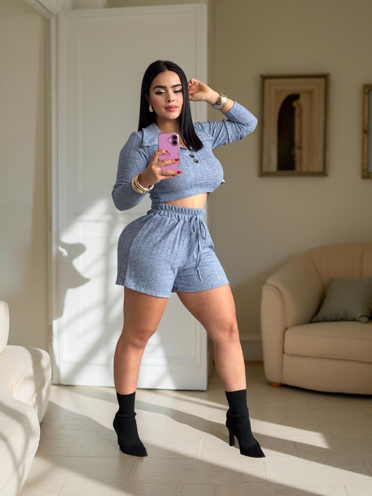 Conjunto Short M/L