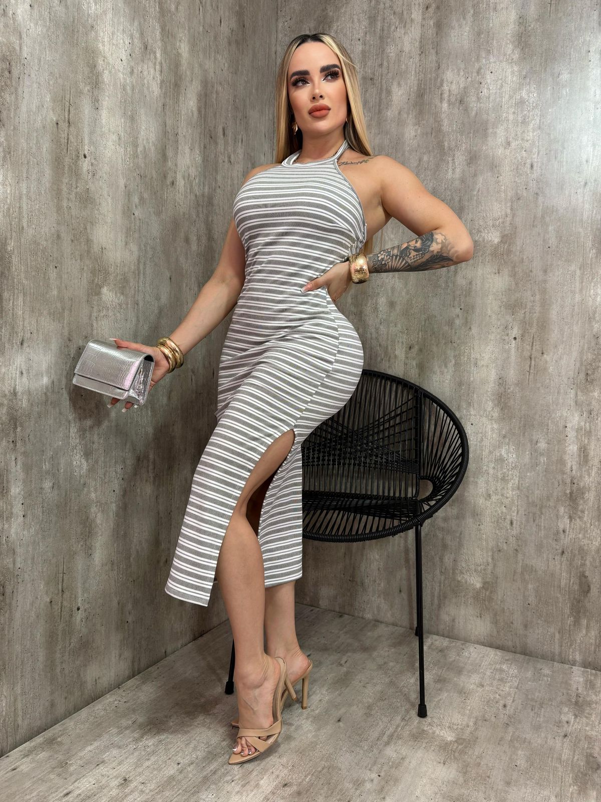 Vestido Cuello