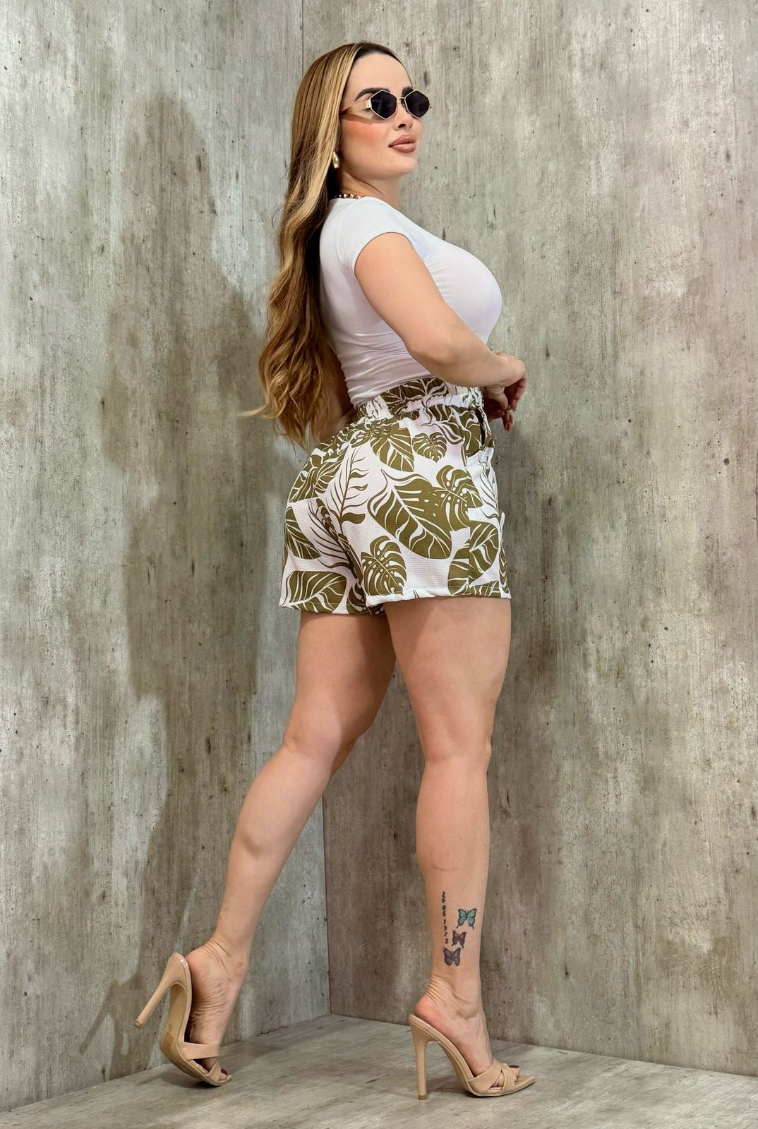 Conjunto Short Palmas