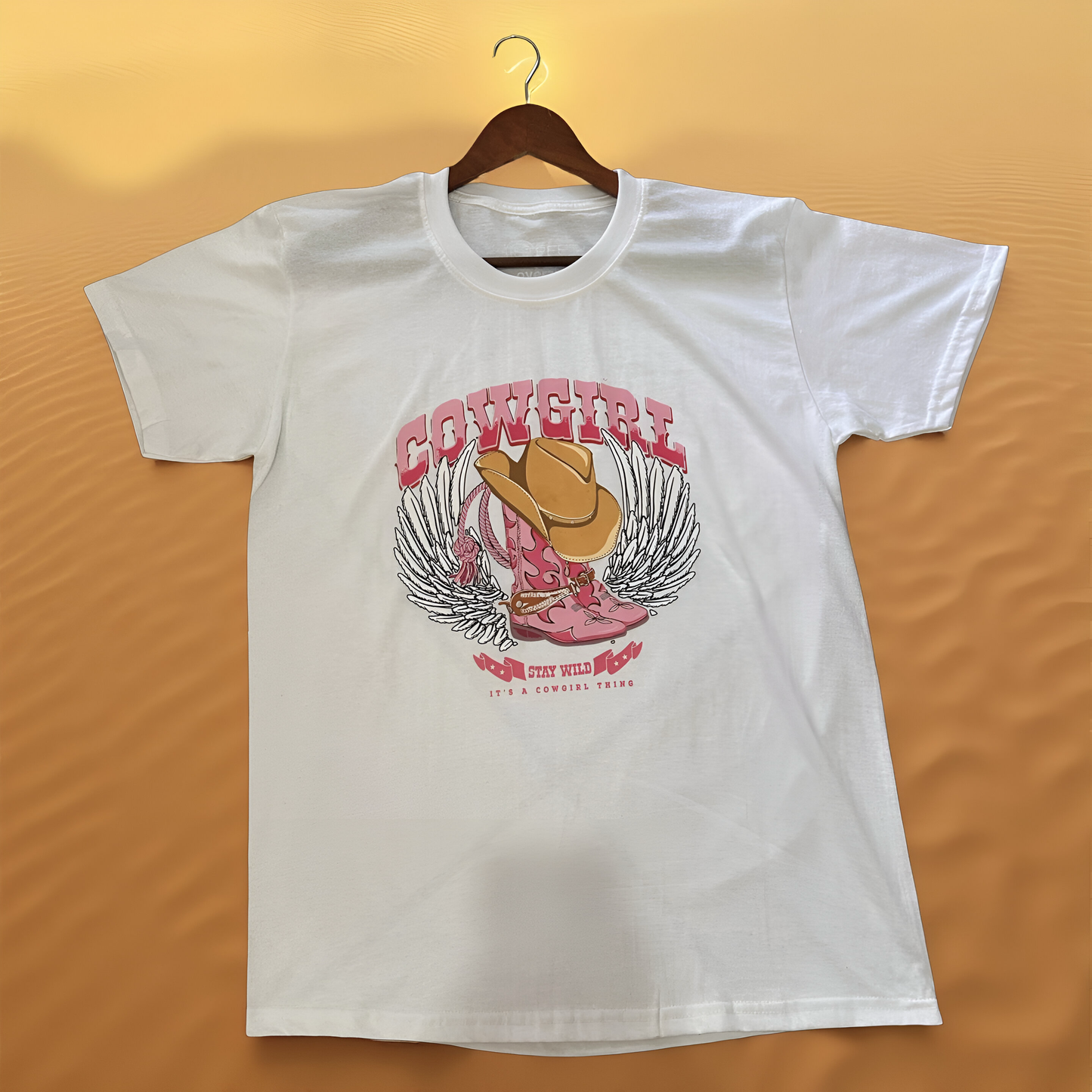 Playera Oversized estampada