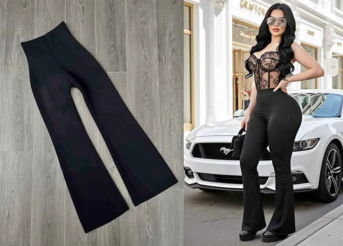 Leggins inspo SOL efecto operada corte campana.