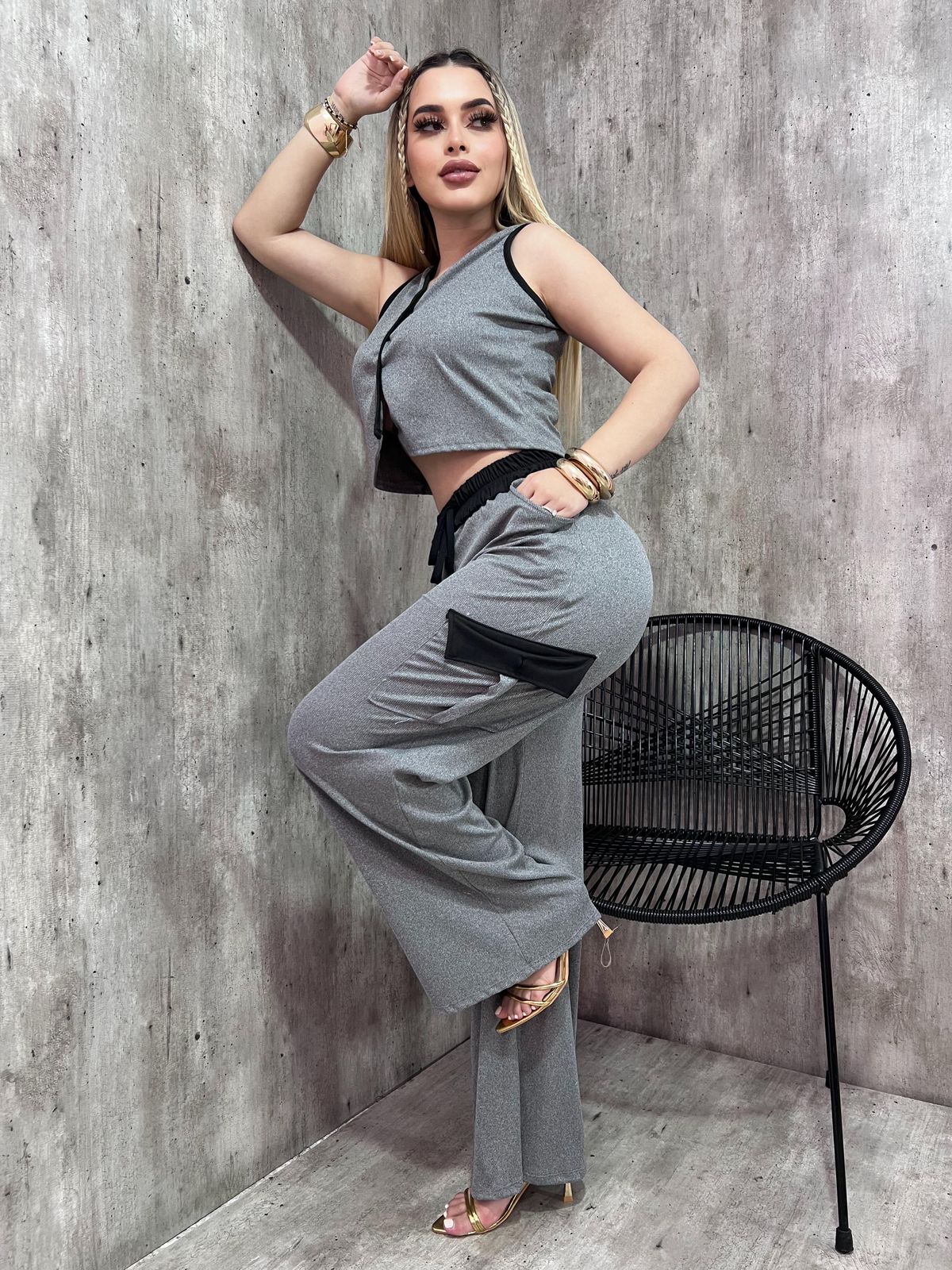 Conjunto Chaleco Parche