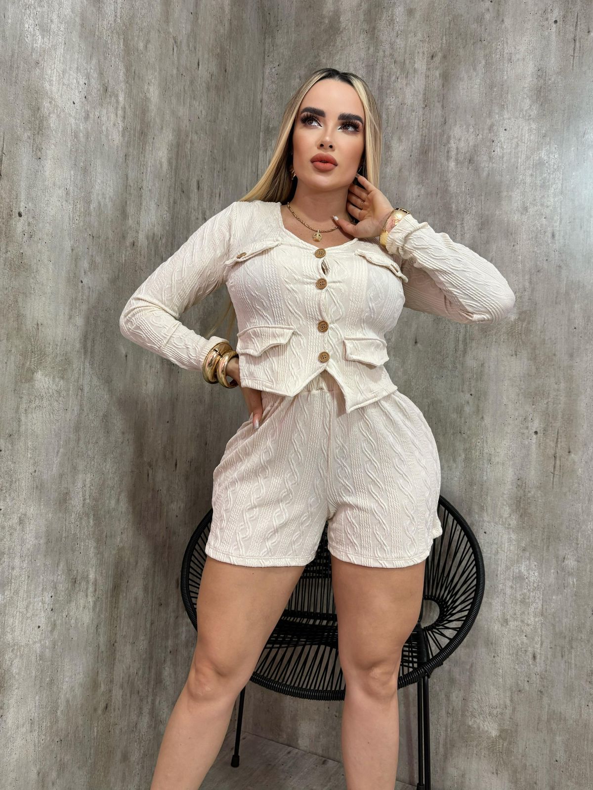 Conjunto Botón M/L