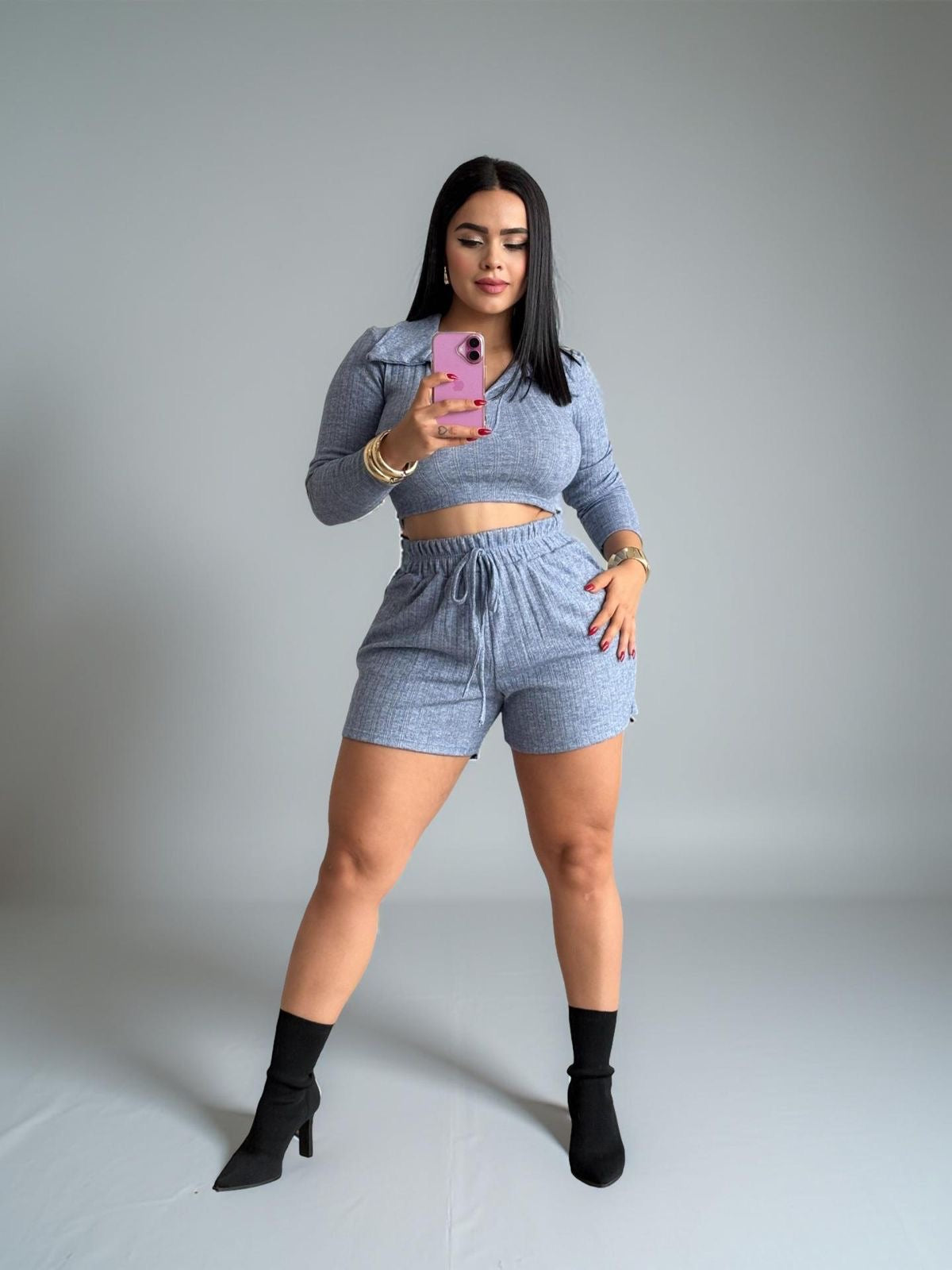 Conjunto Short M/L