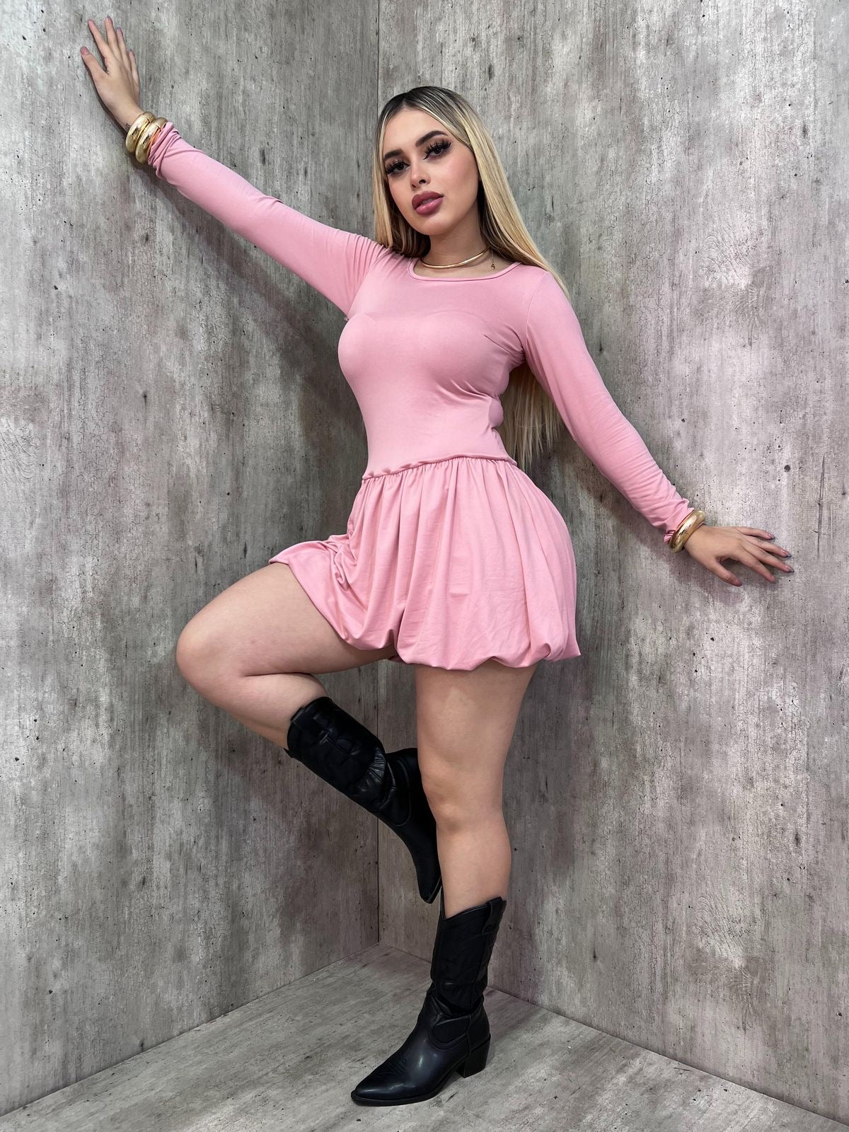 Vestido Globo M/L