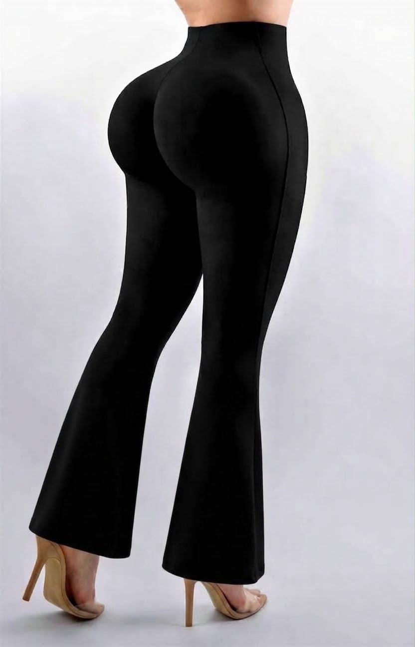Leggins inspo sol afelpado corte campana 2027 | moldeador con push up FLARE
