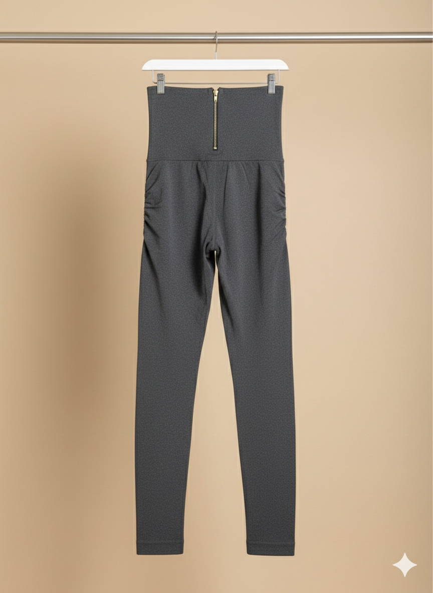 Leggins LYCRA SANTONY entubada con cierre y Push Up