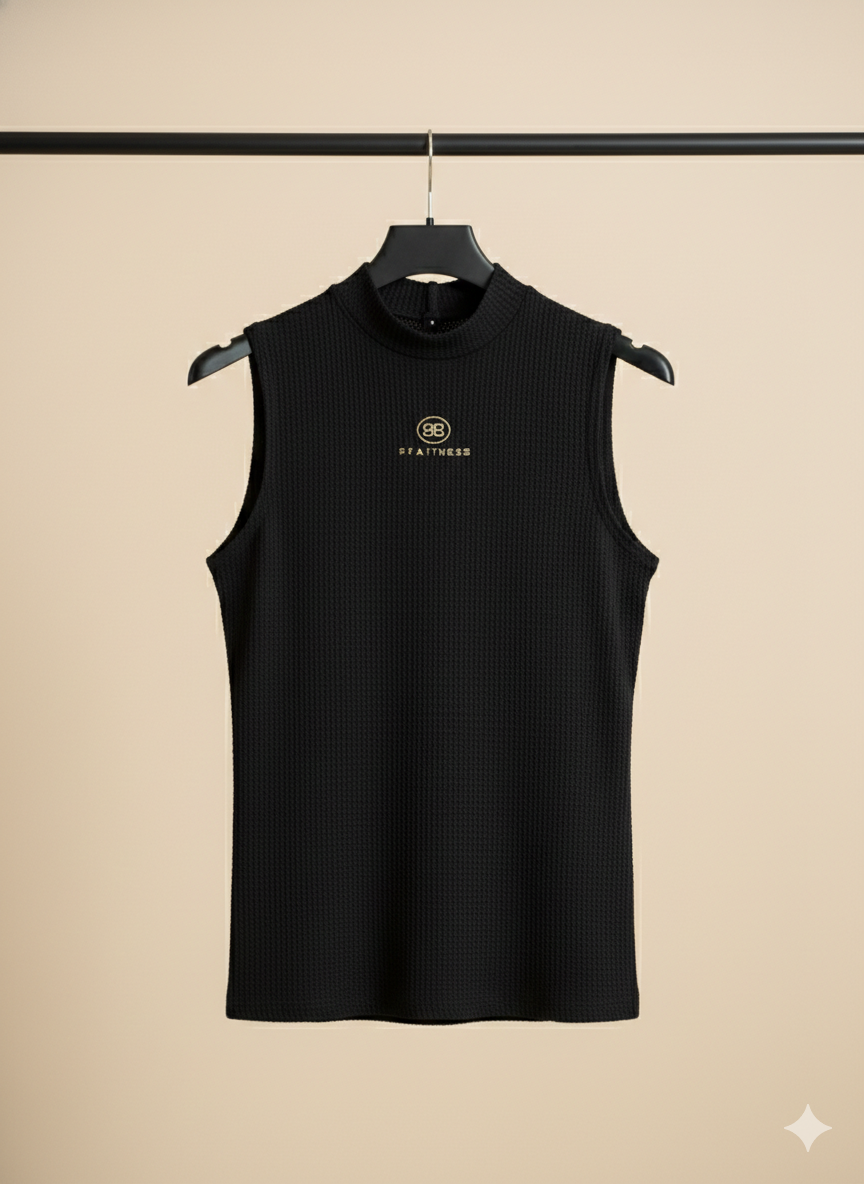 Blusa con estampado 3D con copas