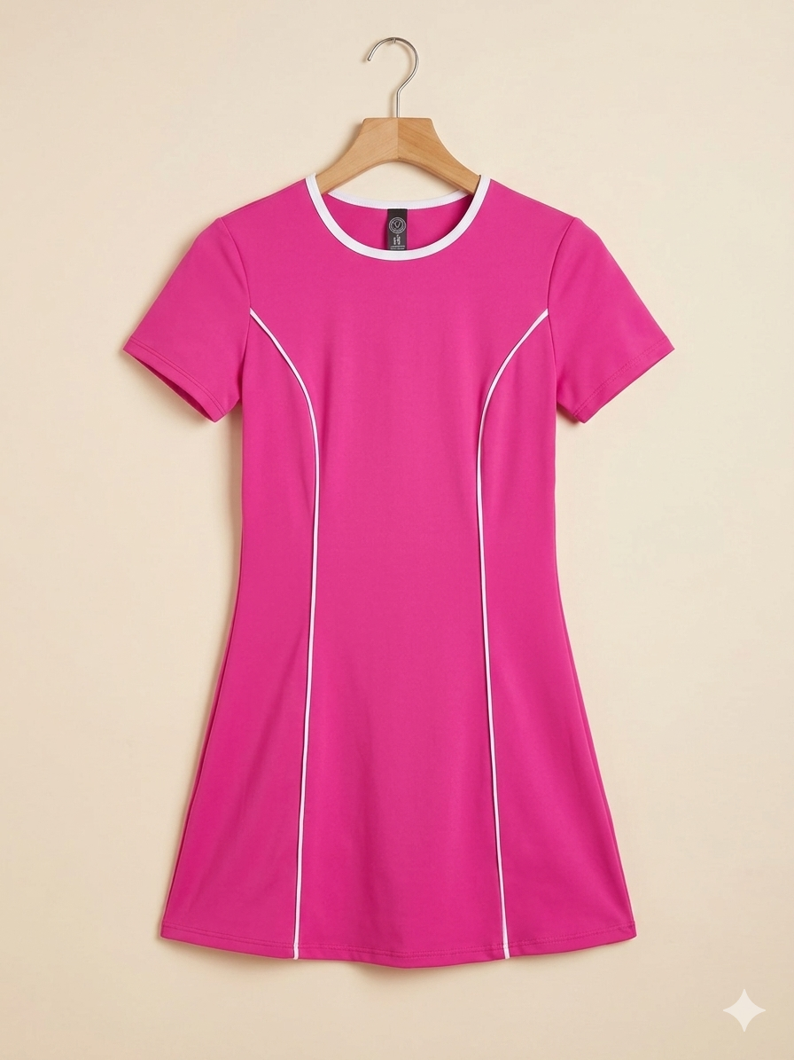 Dúo de Vestido con short deportivo inspo YOGA