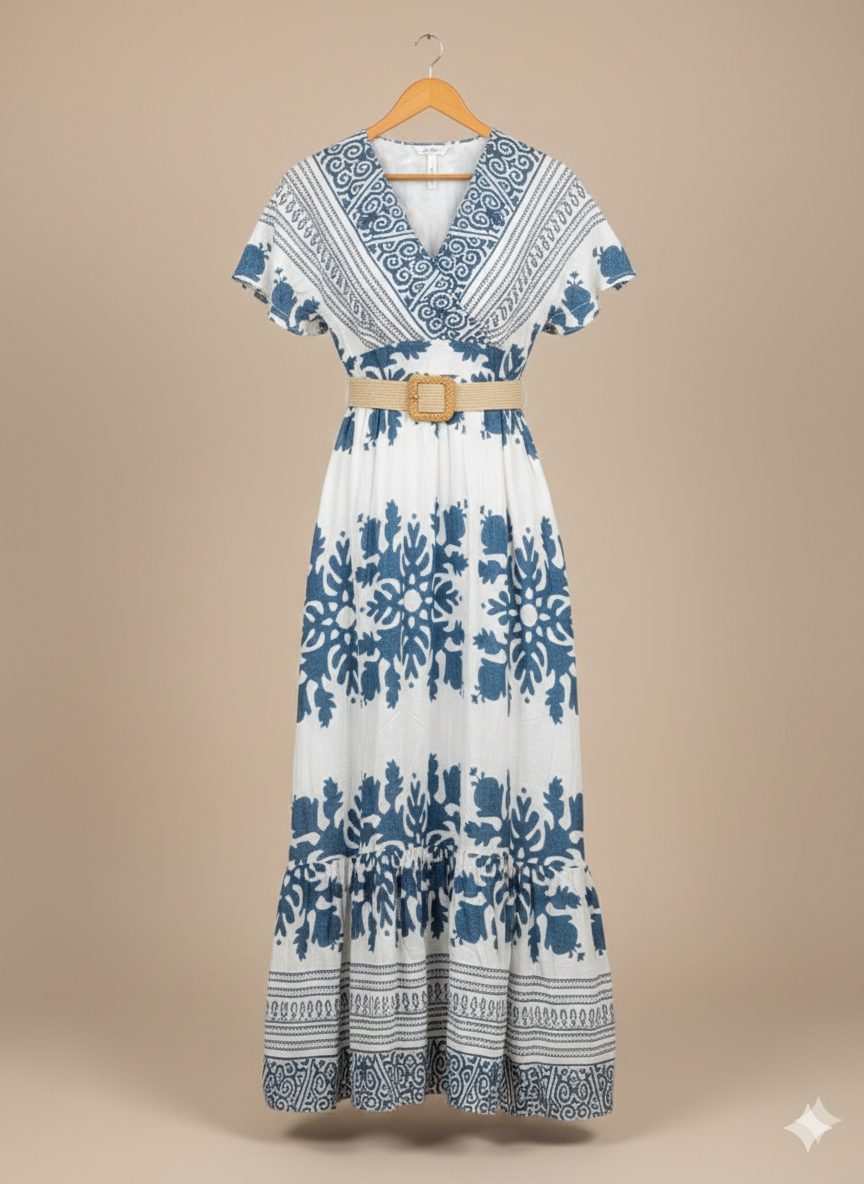 Maxi-Vestido primaveral de temporada 2026