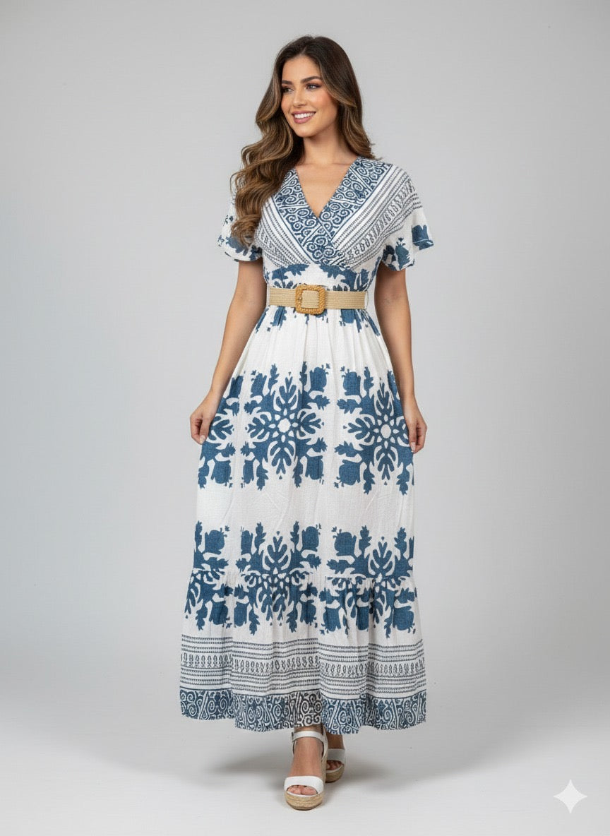 Maxi-Vestido primaveral de temporada 2026