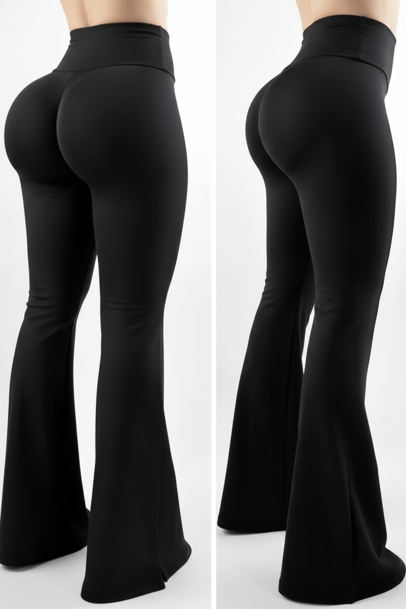 Leggins inspo-tipo sol de faja con broches