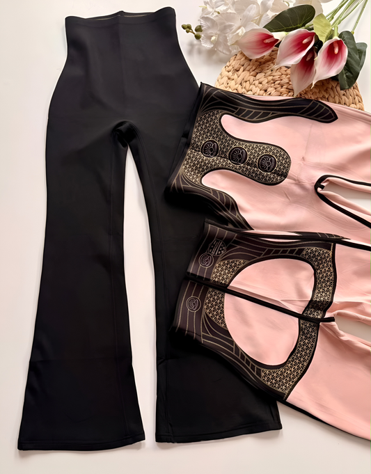 Leggins inspo sol afelpado corte campana 2027 | moldeador con push up FLARE