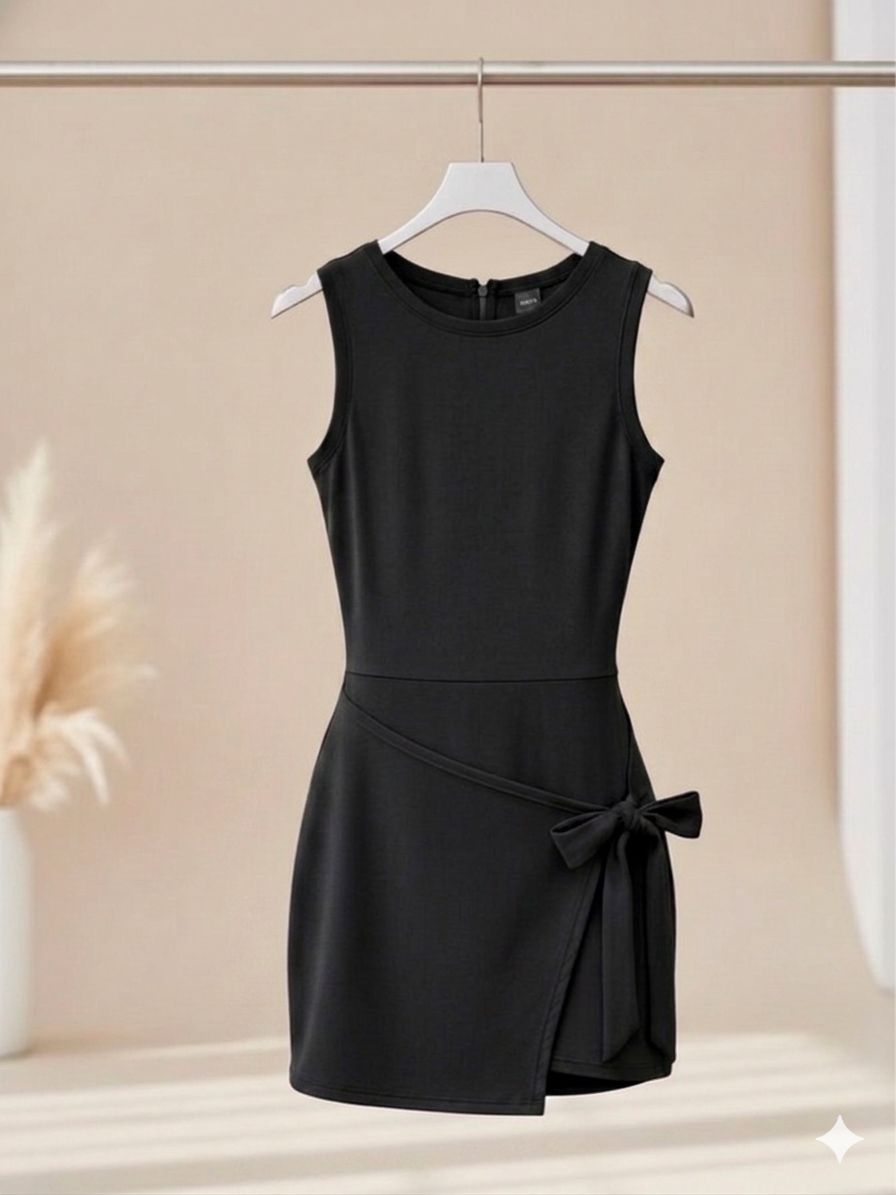 Vestido deportivo cruzado de resaque de lycra