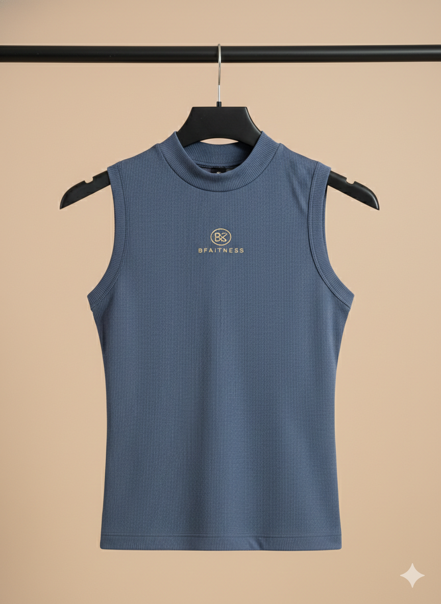 Blusa con estampado 3D con copas