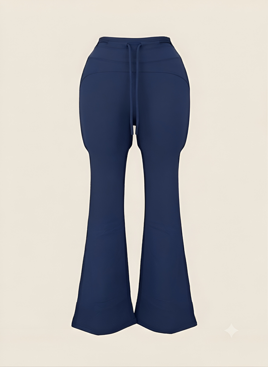 Leggins con cintas ajustable corte acampanado FLARE