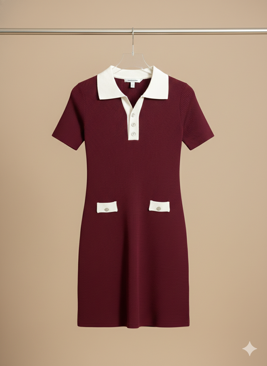 Vestido  tejido sofisticado