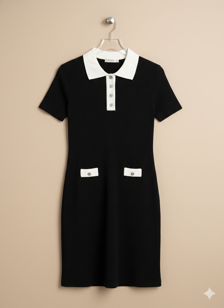 Vestido  tejido sofisticado
