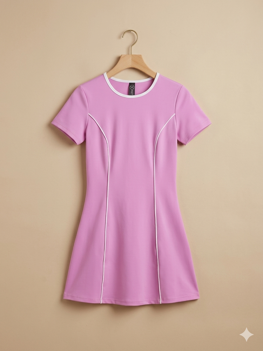 Dúo de Vestido con short deportivo inspo YOGA