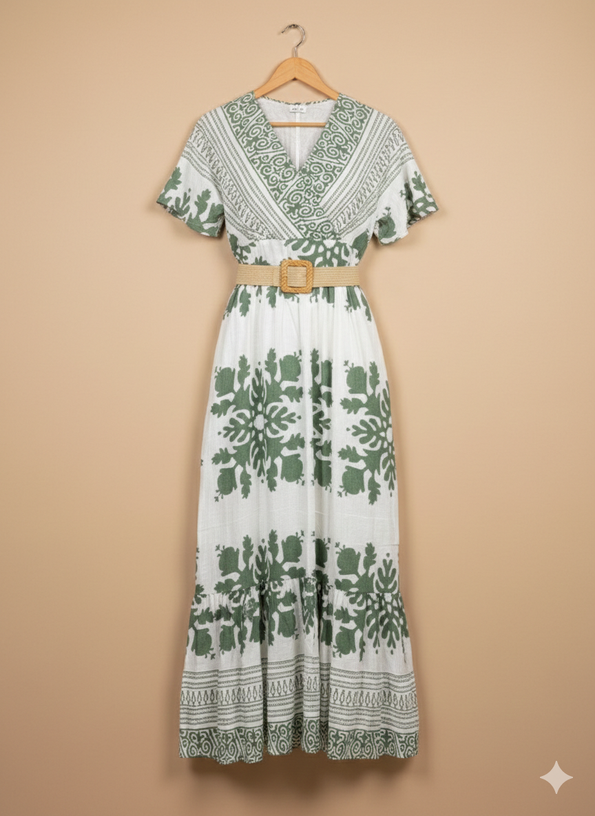 Maxi-Vestido primaveral de temporada 2026
