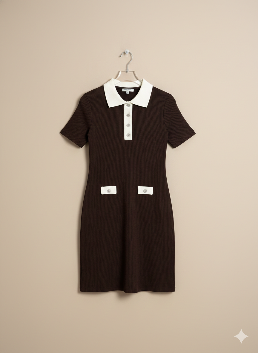 Vestido  tejido sofisticado